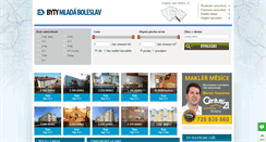 Desktop Screenshot of byty-mlada-boleslav.com