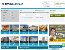 Tablet Screenshot of byty-mlada-boleslav.com